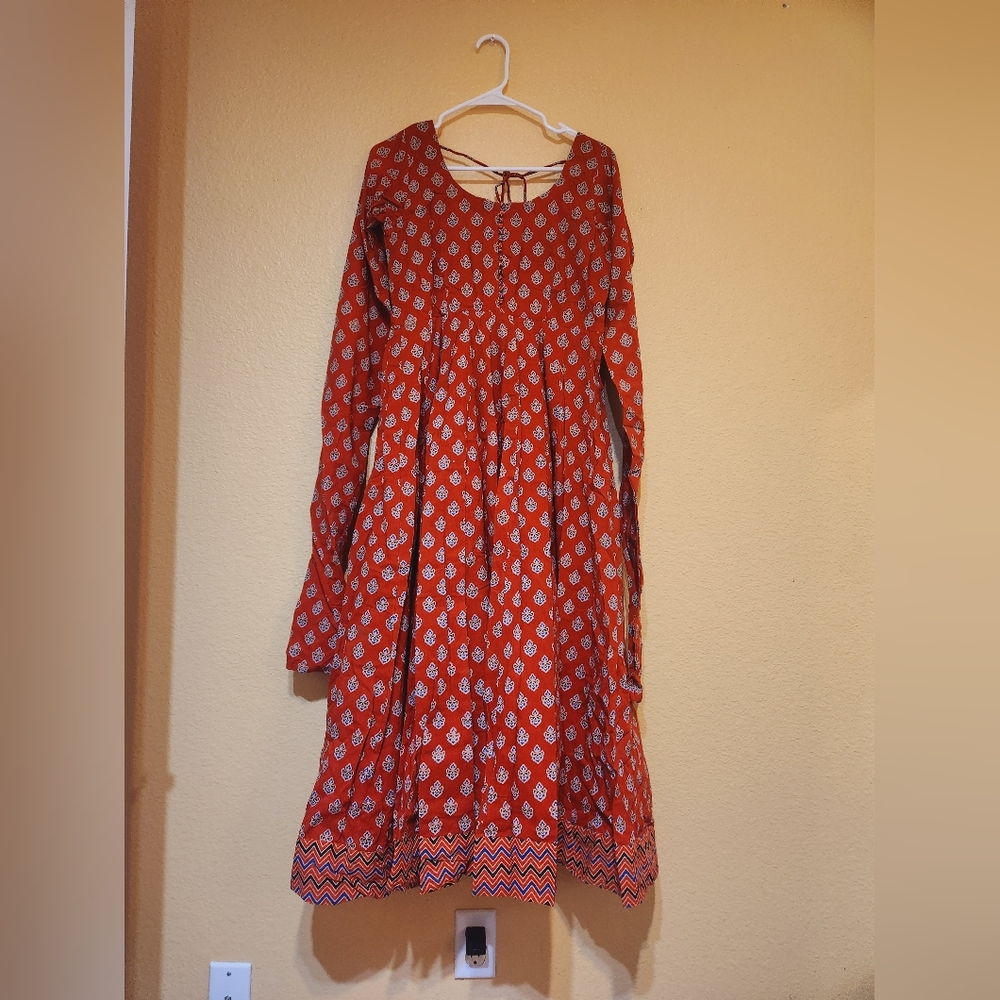 Indian Pakistani Anarkali With Dupatta